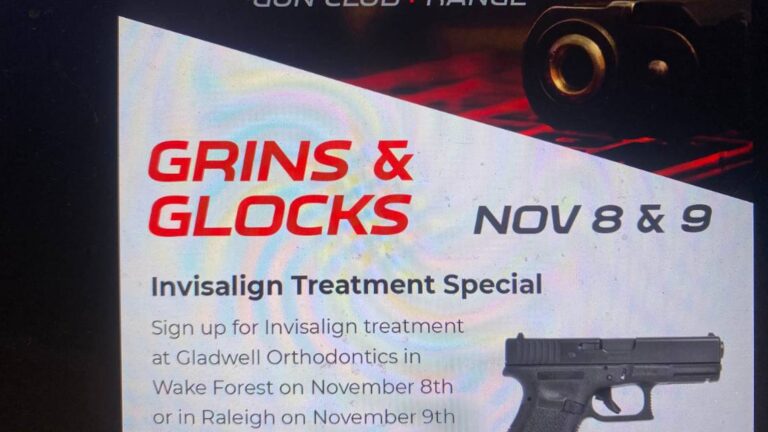 Glock Pistol Free In Wake Forest, Raleigh Supports Patients