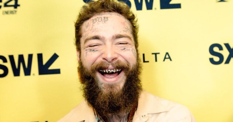 Post Malone's Teeth Are Filled With Diamonds!