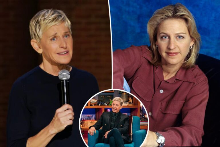 Ellen Degeneres, 66, Stops Using Cosmetic Surgery To Look Younger: